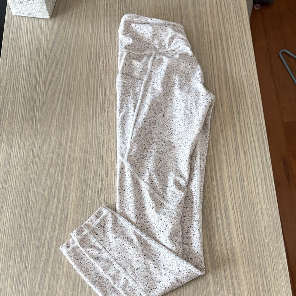 Athleta Salutation Stash Pocket Leggings XS Speckled